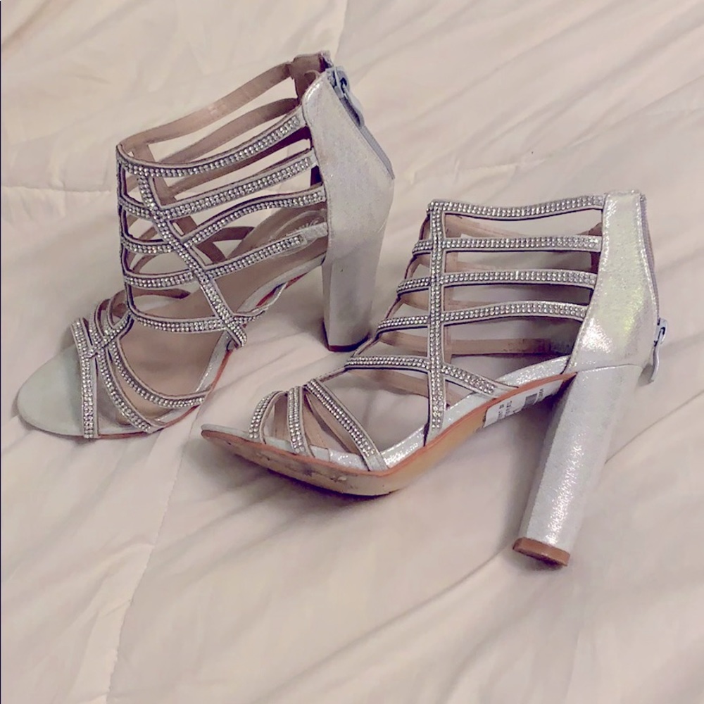 Glitzy Heeled Sandals